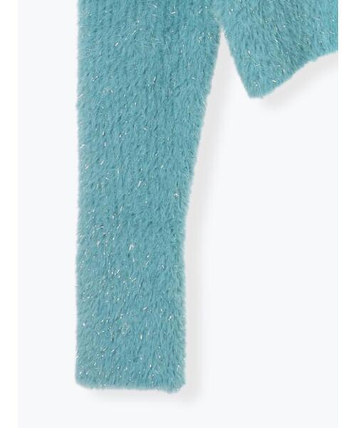 Te chichi（テチチ）の「ラメフェザーニットカーディガン（カーディガン/ボレロ・レディース・チャコールグレー/シルバー/ブルー・F）」の19枚目の写真