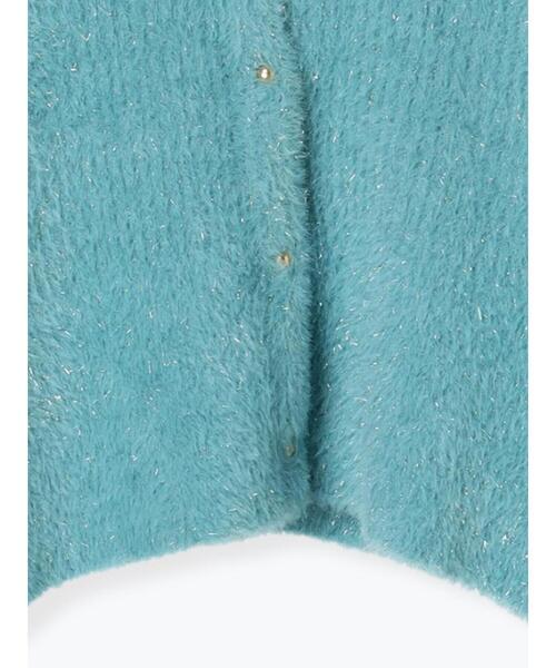 Te chichi（テチチ）の「ラメフェザーニットカーディガン（カーディガン/ボレロ・レディース・チャコールグレー/シルバー/ブルー・F）」の20枚目の写真