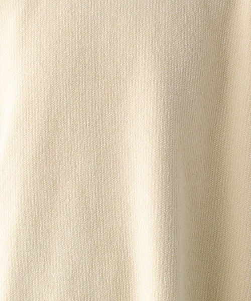 LEPSIM(レプシィム)の「12ゲージモールニットチュニックワンピース 976816(ワンピース・レディース・アイボリー/ブラック・FREE)」の20枚目の写真