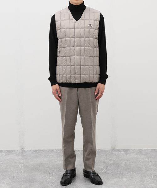 稀少　PYRENEX　ピレネックス　ウール　ダウンベスト　グレー Pyrenex（ピレネックス）の「【PYRENEX / ピレネックス】MENSA