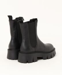 ファビオルスコーニ サイドゴアブーツ ミドルブーツ ブーツ 厚底 レザー 黒 FABIO RUSCONI ブーツ （ファビオ ルスコーニ） / サイドゴア