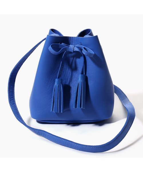 Noble（ノーブル）の「SHAFFER ドロストリングバッグ◆（ショルダーバッグ・レディース・ライトブラウン/ブルー/ブラック/ピンク・FREE）」の21枚目の写真