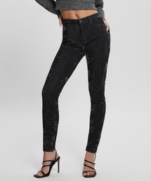 Guess | 1981 Metallic Floral Skinny Jeans(デニムパンツ)