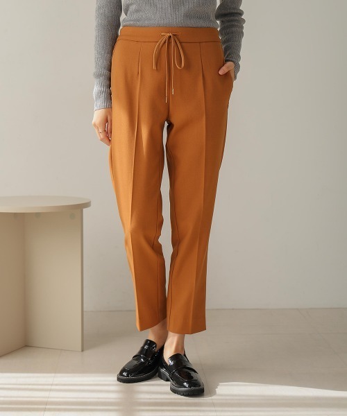 Bou Jeloud（ブージュルード）の「裏起毛スリムパンツ（その他パンツ・レディース・ライトグレー/キャメル/ブラック・36/38）」の3枚目の写真