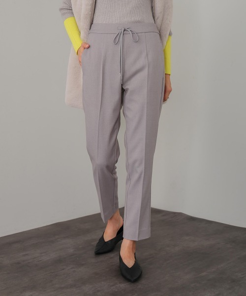 Bou Jeloud（ブージュルード）の「裏起毛スリムパンツ（その他パンツ・レディース・ライトグレー/キャメル/ブラック・36/38）」の5枚目の写真