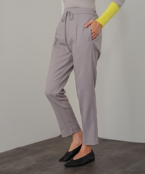 Bou Jeloud（ブージュルード）の「裏起毛スリムパンツ（その他パンツ・レディース・ライトグレー/キャメル/ブラック・36/38）」の6枚目の写真