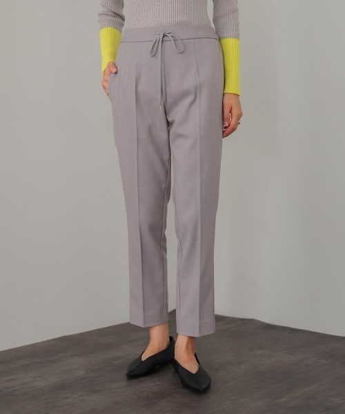 Bou Jeloud（ブージュルード）の「裏起毛スリムパンツ（その他パンツ・レディース・ライトグレー/キャメル/ブラック・36/38）」の8枚目の写真