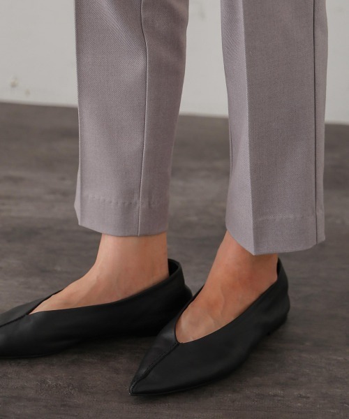 Bou Jeloud（ブージュルード）の「裏起毛スリムパンツ（その他パンツ・レディース・ライトグレー/キャメル/ブラック・36/38）」の12枚目の写真