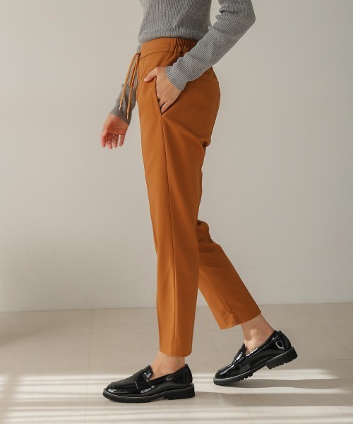 Bou Jeloud（ブージュルード）の「裏起毛スリムパンツ（その他パンツ・レディース・ライトグレー/キャメル/ブラック・36/38）」の15枚目の写真