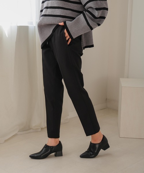 Bou Jeloud（ブージュルード）の「裏起毛スリムパンツ（その他パンツ・レディース・ライトグレー/キャメル/ブラック・36/38）」の20枚目の写真