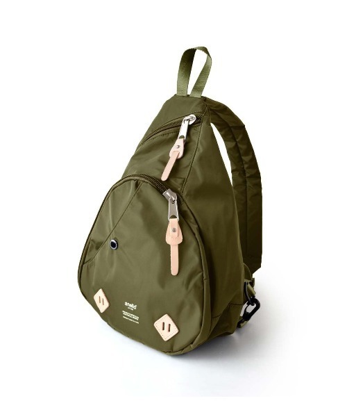 anello(アネロ)の「URBAN O.D CROSS BODY BAG(ボディバッグ/ウエストポーチ・レディース・グレー/カーキ/ネイビー/レッド/ブラック・-)」の22枚目の写真