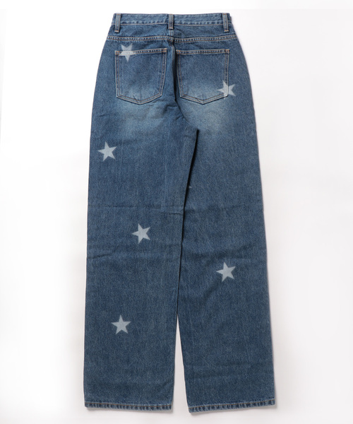 Midnight Move（ミッドナイトムーブ）の「Midnight Move／スターデニムパンツ　2987725（デニムパンツ・レディース・ブラック/ブルー・MEDIUM/SMALL）」の18枚目の写真