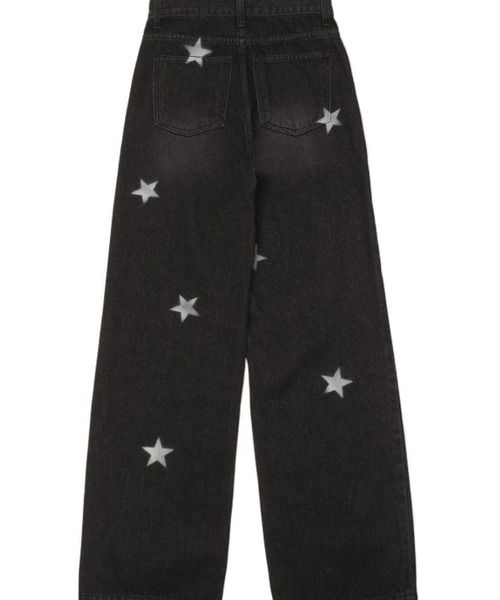 Midnight Move（ミッドナイトムーブ）の「Midnight Move／スターデニムパンツ　2987725（デニムパンツ・レディース・ブラック/ブルー・MEDIUM/SMALL）」の16枚目の写真