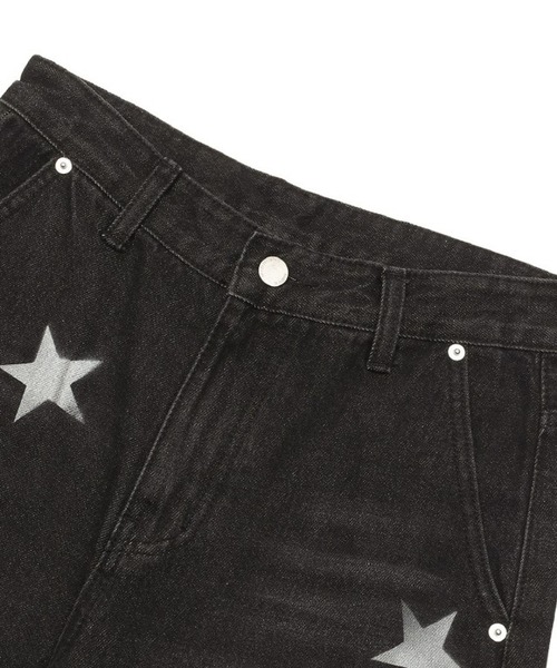 Midnight Move（ミッドナイトムーブ）の「Midnight Move／スターデニムパンツ　2987725（デニムパンツ・レディース・ブラック/ブルー・MEDIUM/SMALL）」の17枚目の写真