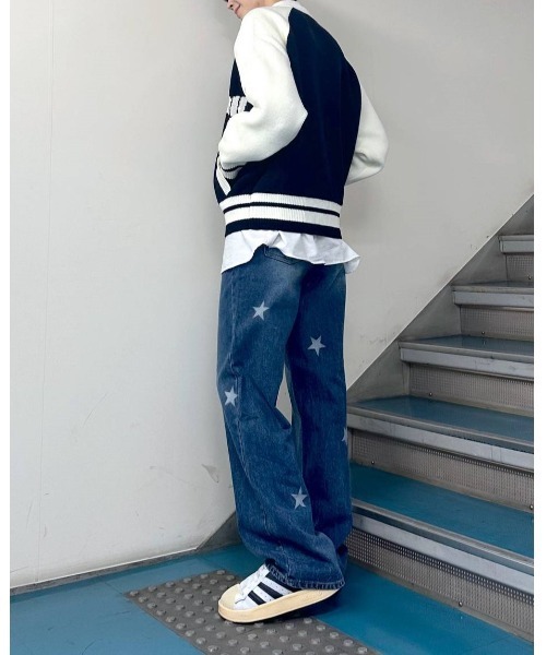 Midnight Move（ミッドナイトムーブ）の「Midnight Move／スターデニムパンツ　2987725（デニムパンツ・レディース・ブラック/ブルー・MEDIUM/SMALL）」の20枚目の写真