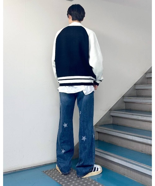 Midnight Move（ミッドナイトムーブ）の「Midnight Move／スターデニムパンツ　2987725（デニムパンツ・レディース・ブラック/ブルー・MEDIUM/SMALL）」の21枚目の写真