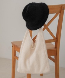 Bou Jeloud | シャギーラメニットトート(トートバッグ)