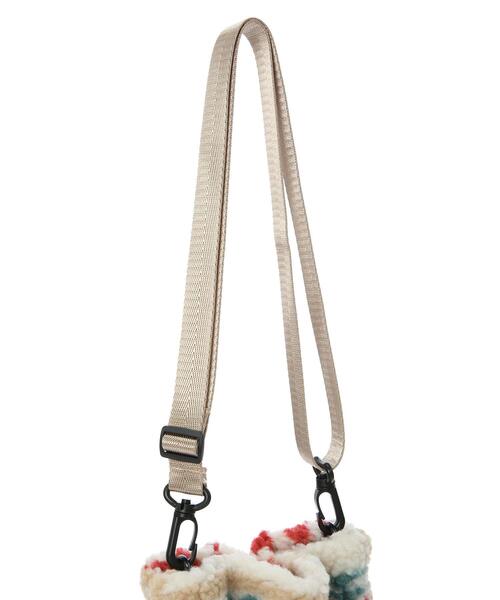 PENDLETON（ペンドルトン）の「PENDLETON ボアドローバッグ（トートバッグ・レディース・オフホワイト/ブラック・FREE）」の12枚目の写真