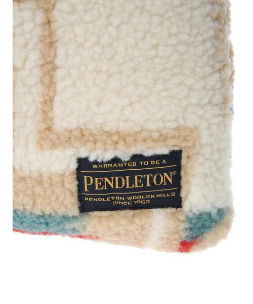PENDLETON（ペンドルトン）の「PENDLETON ボアドローバッグ（トートバッグ・レディース・オフホワイト/ブラック・FREE）」の14枚目の写真