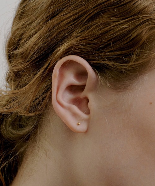 les bonbon(ルボンボン)の「【les bon bon】organic pierce M BOB428(ピアス(両耳用)・レディース・ゴールド・FREE)」の8枚目の写真