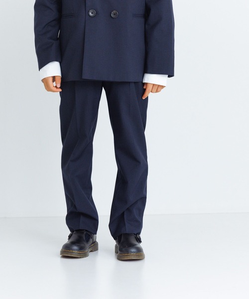 LOWRYS FARM(ローリーズファーム)の「TRセンタープレスパンツ 986293(スラックス・キッズ・ネイビー/ブラック/グレー・130cm/120cm)」の3枚目の写真