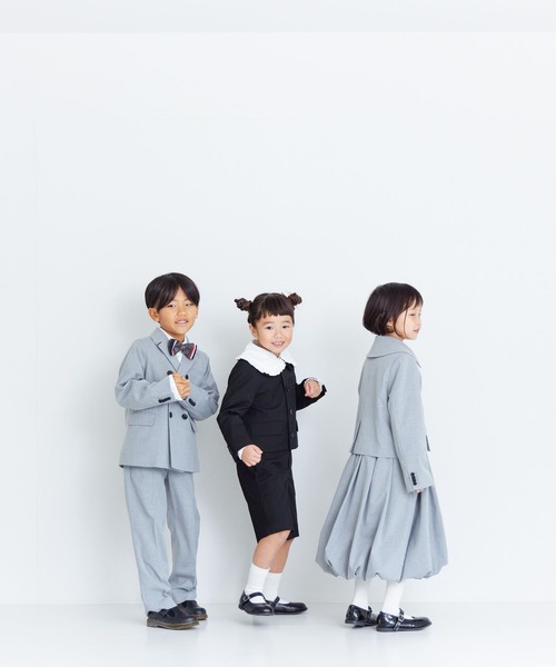 LOWRYS FARM(ローリーズファーム)の「TRセンタープレスパンツ 986293(スラックス・キッズ・ネイビー/ブラック/グレー・130cm/120cm)」の6枚目の写真