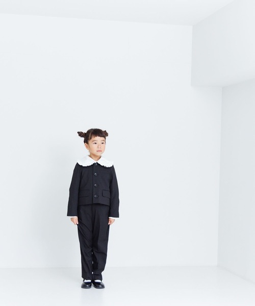 LOWRYS FARM(ローリーズファーム)の「TRセンタープレスパンツ 986293(スラックス・キッズ・ネイビー/ブラック/グレー・130cm/120cm)」の7枚目の写真