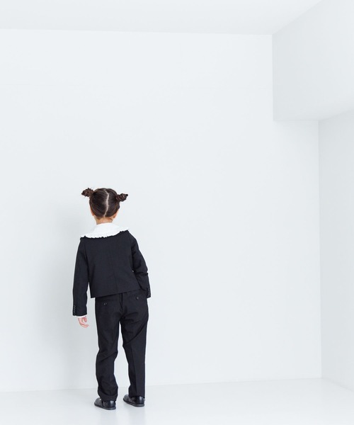 LOWRYS FARM(ローリーズファーム)の「TRセンタープレスパンツ 986293(スラックス・キッズ・ネイビー/ブラック/グレー・130cm/120cm)」の9枚目の写真