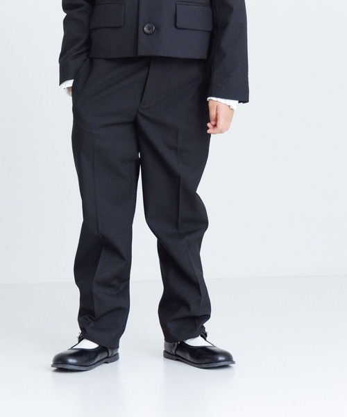 LOWRYS FARM(ローリーズファーム)の「TRセンタープレスパンツ 986293(スラックス・キッズ・ネイビー/ブラック/グレー・130cm/120cm)」の10枚目の写真