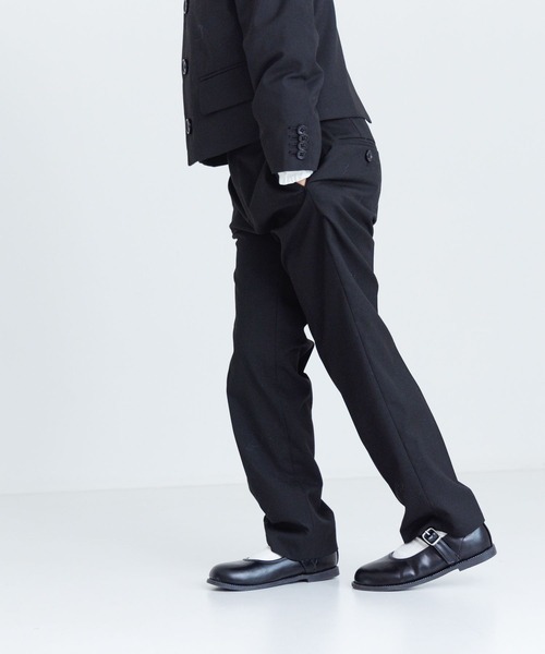 LOWRYS FARM(ローリーズファーム)の「TRセンタープレスパンツ 986293(スラックス・キッズ・ネイビー/ブラック/グレー・130cm/120cm)」の11枚目の写真