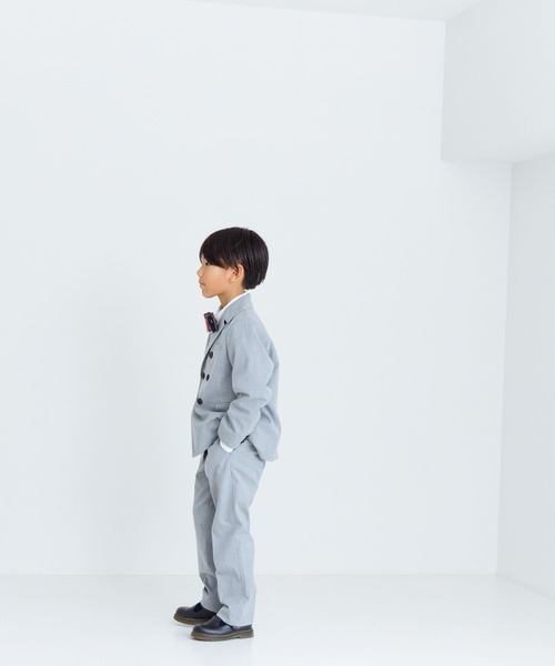 LOWRYS FARM(ローリーズファーム)の「TRセンタープレスパンツ 986293(スラックス・キッズ・ネイビー/ブラック/グレー・130cm/120cm)」の16枚目の写真