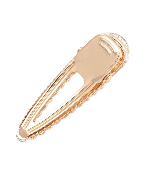 MARY QUANT(マリークワント)の「オーナメントパール ワニクリップ(バレッタ/ヘアクリップ・レディース・ゴールド・FREE)」の2枚目の写真