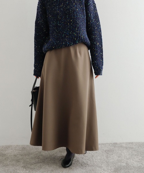 URBAN RESEARCH DOORS(アーバンリサーチドアーズ)の「ダブルクロスフレアスカート(スカート・レディース・ブラック/モカ/グレー系その他・MEDIUM)」の20枚目の写真