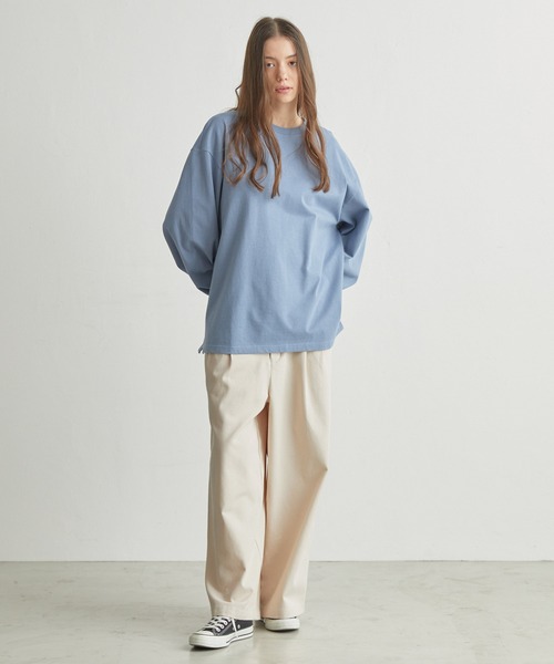 molk(モルク)の「【molk】ルーズタックストレートチノパンツ(チノパンツ・メンズ・アイボリー/ブラック/ベージュ/チャコールグレー・S/L/M)」の17枚目の写真