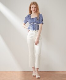 DEICY | デニムハイウエストパンツ(デニムパンツ)