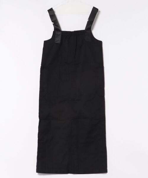 Dickies(ディッキーズ)の「【WEB限定】【Dickies/ディッキーズ】起毛ポリツイルジャンスカ(ジャンパースカート・レディース・ブラック/キャメル・38)」の3枚目の写真