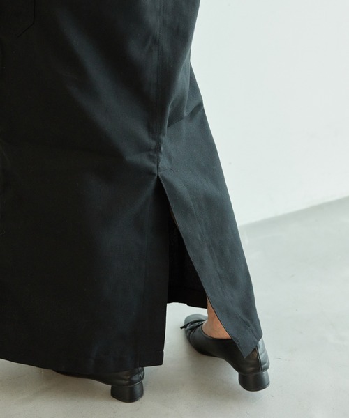 Dickies(ディッキーズ)の「【WEB限定】【Dickies/ディッキーズ】起毛ポリツイルジャンスカ(ジャンパースカート・レディース・ブラック/キャメル・38)」の17枚目の写真