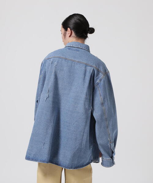 WHITELAND（ホワイトランド）の「WHITELAND/ホワイトランド/DENIM SHIRTS（シャツ/ブラウス・レディース・その他4・F）」の5枚目の写真
