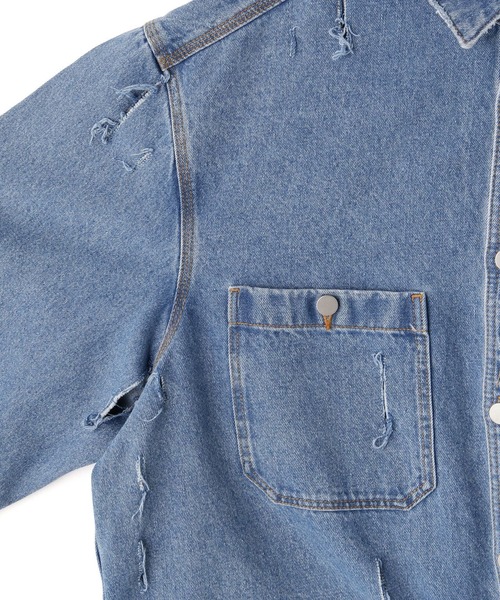 WHITELAND（ホワイトランド）の「WHITELAND/ホワイトランド/DENIM SHIRTS（シャツ/ブラウス・レディース・その他4・F）」の10枚目の写真