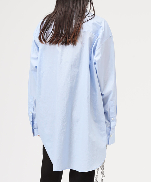 AP STUDIO(エーピーストゥディオ)の「エンブロイダリー シャツ(シャツ/ブラウス・レディース・サックスブルー/ホワイト・FREE)」の7枚目の写真