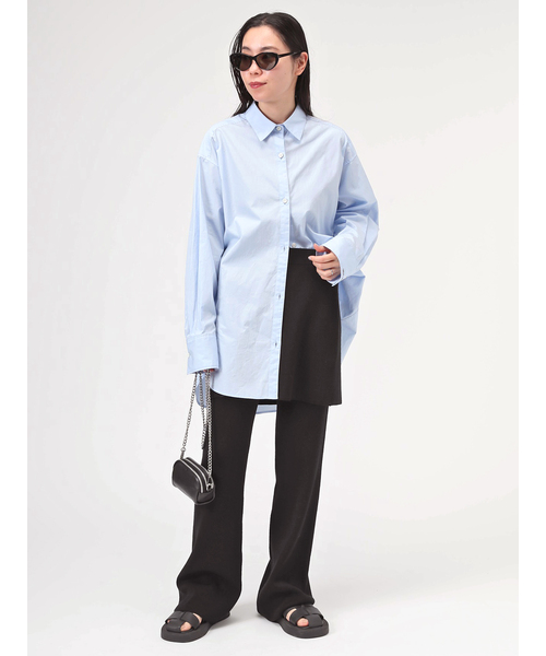 AP STUDIO(エーピーストゥディオ)の「エンブロイダリー シャツ(シャツ/ブラウス・レディース・サックスブルー/ホワイト・FREE)」の8枚目の写真