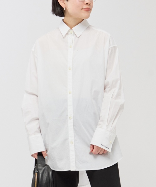 AP STUDIO(エーピーストゥディオ)の「エンブロイダリー シャツ(シャツ/ブラウス・レディース・サックスブルー/ホワイト・FREE)」の12枚目の写真