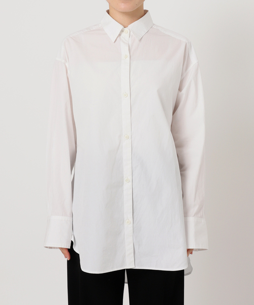 AP STUDIO(エーピーストゥディオ)の「エンブロイダリー シャツ(シャツ/ブラウス・レディース・サックスブルー/ホワイト・FREE)」の4枚目の写真