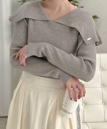 【apres jour clair】ビッグカラーニット【ZOZOTOWN限定アイテム】
