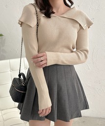 【apres jour clair】ビッグカラーニット【ZOZOTOWN限定アイテム】