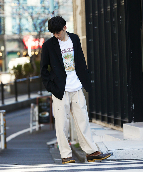 JOURNAL STANDARD relume（ジャーナルスタンダード　レリューム）の「プロセシング アッシュデニムパンツ（デニムパンツ・メンズ・ベージュ系その他・MEDIUM/LARGE）」の20枚目の写真