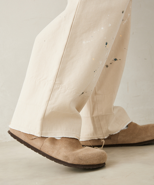 JOURNAL STANDARD relume（ジャーナルスタンダード　レリューム）の「プロセシング アッシュデニムパンツ（デニムパンツ・メンズ・ベージュ系その他・MEDIUM/LARGE）」の19枚目の写真