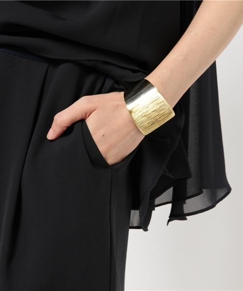 COLLAGE GALLARDAGALANTE(コラージュガリャルダガランテ)の「セットドレスワンピース【結婚式対応】(ワンピース・レディース・ネイビー/ライトグレー・FREE)」の9枚目の写真