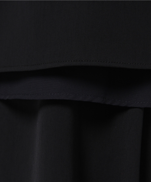 COLLAGE GALLARDAGALANTE(コラージュガリャルダガランテ)の「セットドレスワンピース【結婚式対応】(ワンピース・レディース・ネイビー/ライトグレー・FREE)」の12枚目の写真