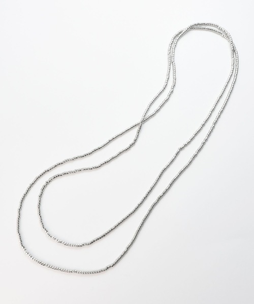 BARNYARDSTORM(バンヤードストーム)の「BARNYARDSTORM / シルバービーズネックレス(ネックレス・レディース・その他1・FREE)」の3枚目の写真